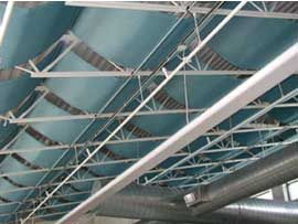 Kinetic Wave Acoustic Ceiling Baffles From Cms Danskin